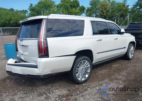 2019 Cadillac Escalade Esv Platinum из США, поврежденный, VIN 1GYS4KKJ2KR104688